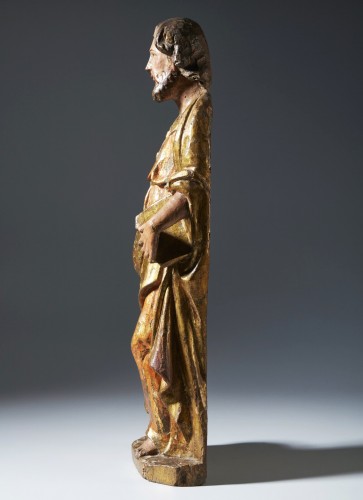 Sculpture Sculpture en Bois - Saint Marc l'évangéliste - Italie, Lombardie fin du XVIe siècle